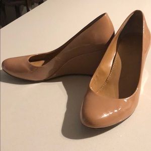 J crew wedged heels